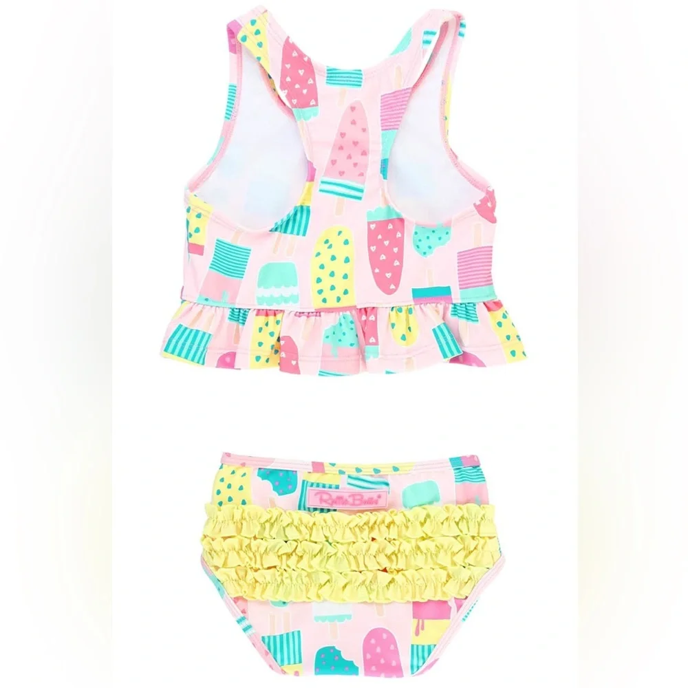 Kids' Ice Cream Social Two-Piece Swimsuit- 4T - Picture 3 of 9